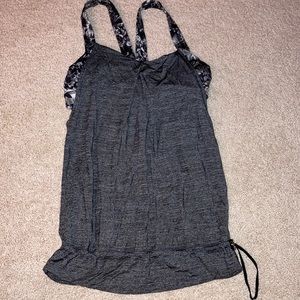 Lululemon tank top with built in sports bra